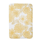 イエローダリア&デイジー バスマット (正面縦)