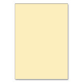 イエローダンデリオンフローラルパターン – 自然インスパイア- テーブルナンバー (裏面)