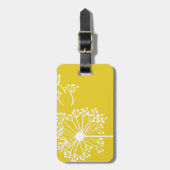 イエローダンデロンデザイン ラゲッジタグ (正面縦)