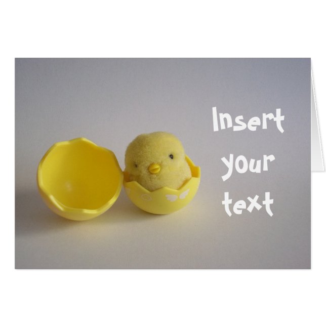 イエローチックカード (正面横)