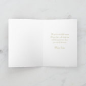 イエローチューリップハッピーイースターカード シーズンカード (内部)