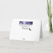 イエローチューリップ春ハッピーバースデーグリーティングカード カード (裏面)