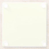 イエローチョーク ガラスコースター (裏面)