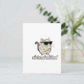 イエローチンチリンチンチラ ポストカード (スタンド正面)