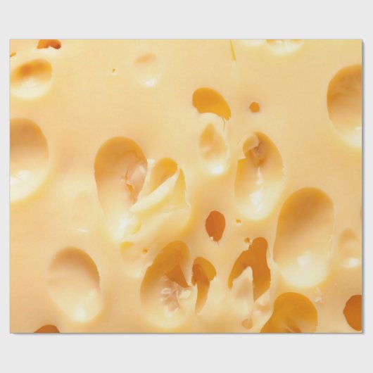 イエローチーズのクローズアップ。このファイルは ラッピングペーパー (フラット)