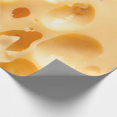 イエローチーズのクローズアップ。このファイルは ラッピングペーパー (角)