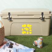 イエローチーズアイコンセット シール (クーラー)