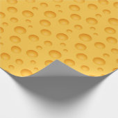 イエローチーズパターン ラッピングペーパー (角)