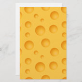 イエローチーズパターン 便箋 (正面/裏面)