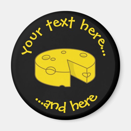 イエローチーズ マグネット (正面)