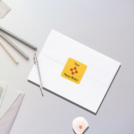 イエローツィアサンプーロヌエボメキシコ スクエアシール