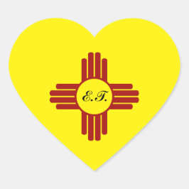 イエローツィアサンプーロヌエボメキシコ ハートシール