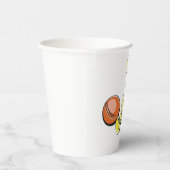 イエローテディベア 紙コップ (右)