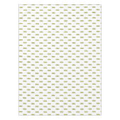 イエローテニスボールプリントテーブルクロスデザイン テーブルクロス (正面)