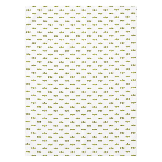 イエローテニスボールプリントテーブルクロスデザイン テーブルクロス (正面)