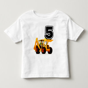 イエローディガーボーイズ5誕生日 トドラーTシャツ
