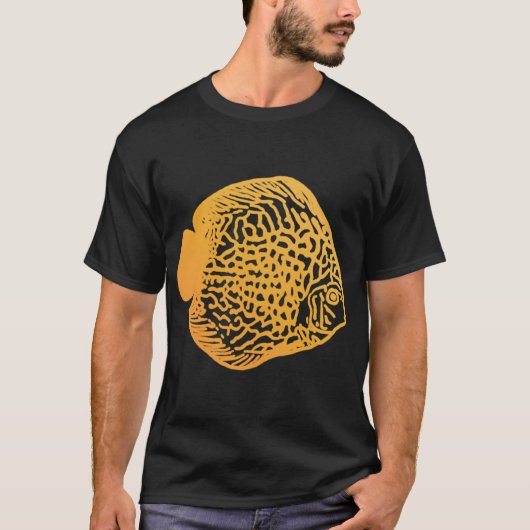 イエローディスカス Tシャツ (正面)
