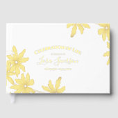 イエローデイジーお祝いライフメモリアル ゲストブック (正面)