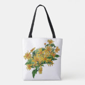 イエローデイジートートバッグ トートバッグ (裏面)