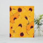 イエローデイジーフローラスクラップブック紙 (スタンド正面)