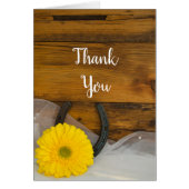 イエローデイジーホースシューウェスタン結婚ズサンキュー (正面)