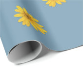 イエローデイジーラッピング紙 ラッピングペーパー (ロールコーナー)