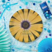 イエローデイジーレッツ祝ー ペーパープレート (パーティー)