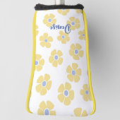 イエローデイジーレディース ゴルフヘッドカバー (回転90)