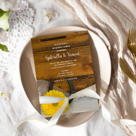 イエローデイジー馬蹄西リハーサルディナー 招待状