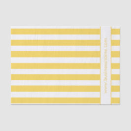 イエローデッキチェアストライプー 薄葉紙