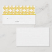 イエローデモダンコ座席表 プレイスカード (正面/裏面)