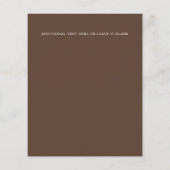 イエローデュスキーブルーブラウン花模様ヴィンテージウェディング (裏面)