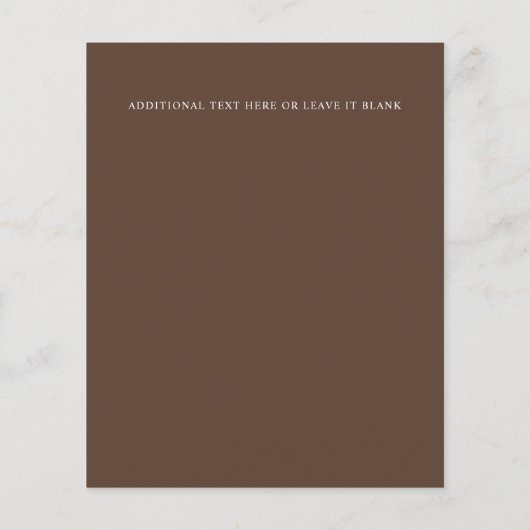 イエローデュスキーブルーブラウン花模様ヴィンテージウェディング (裏面)