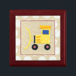 イエロートイブルドーザートラックby Chariklia Zarris ギフトボックス<br><div class="desc">子供は建築に興味を？それから、チャリヤ・ザリスによる黄色い玩具ブルドーザー・トラックのこのプリントで彼らの好奇心を満たす。この車感じ両の巨大な車輪の下で地球が動くことができる。お前の命令だ！</div>