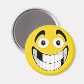 イエロートゥースレスグリン顔 マグネット (正面/裏面)