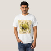 イエロートライバル陰陽 Tシャツ (正面フル)