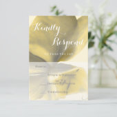 イエロートーンのアーティスティックフラワー - RSVP (スタンド正面)