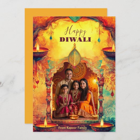 イエロートーンディワリスプレンダー (正面/裏面)