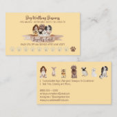 イエロードッグウォーカーロイヤリティディスカウントポー 名刺 (正面/裏面)