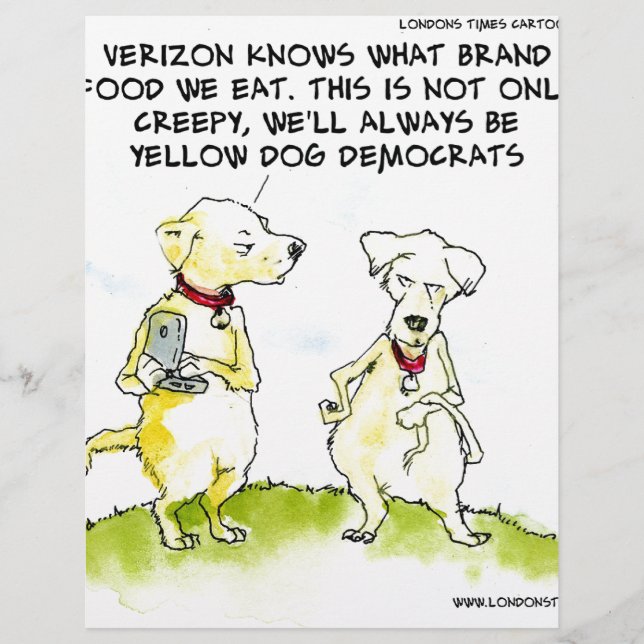 イエロードッグ民主党員おもしろい (正面)