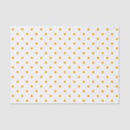イエロードットホワイトギフトラップミックスマッチ 薄葉紙