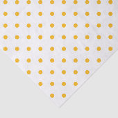 イエロードットホワイトギフトラップミックスマッチ 薄葉紙 (詳細)