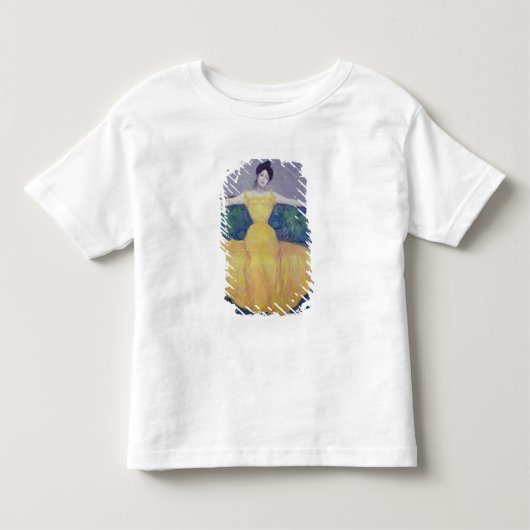 イエロードレスの女性, 1899 トドラーTシャツ (正面)