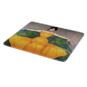 イエロードレスを着た女性(by Max Kurzweil) カッティングボード (角)