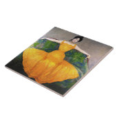 イエロードレスを着た女性(by Max Kurzweil) タイル (側面)