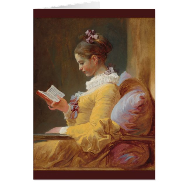 イエロードレフランスのスの読者の少女 (正面)