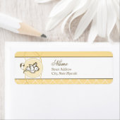 イエロードーブ差出人住所ラベル ラベル (インサイチュ)