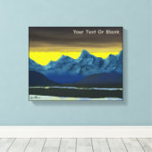 イエロードーンノース キャンバスプリント (インサイチュ (ウッドフロア))