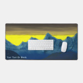 イエロードーンノース デスクマット (キーボード&マウス)