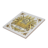 イエローナイト家紋姓 タイル (側面)